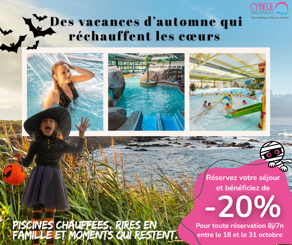 -20% sur votre séjour à la Toussaint en Vendée ! Camping Le Bel Air