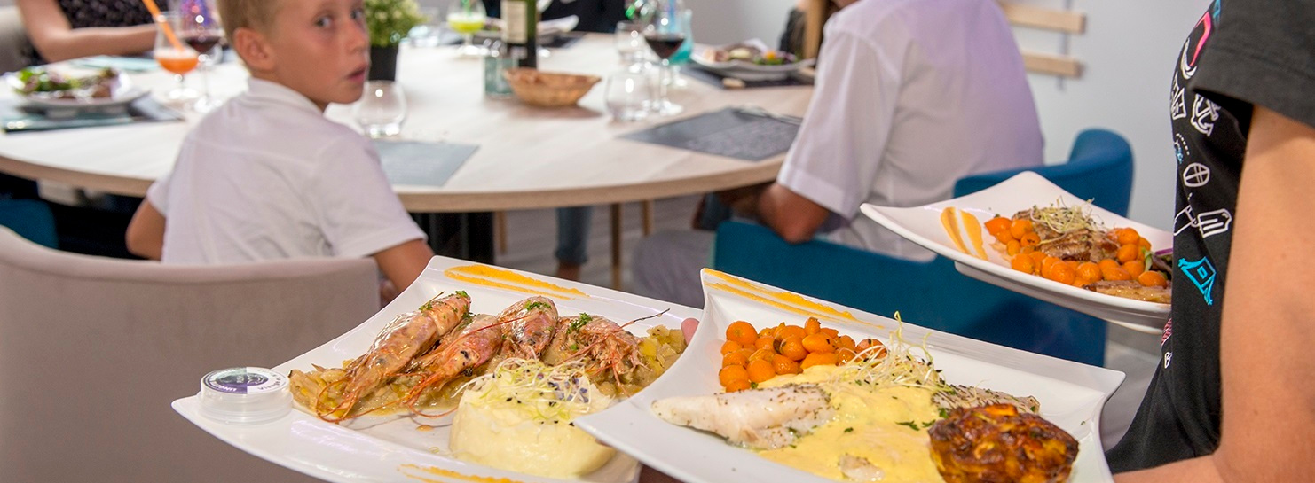 restaurant camping océan vendée