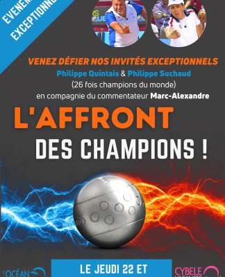 Affront des champions camping l'océan