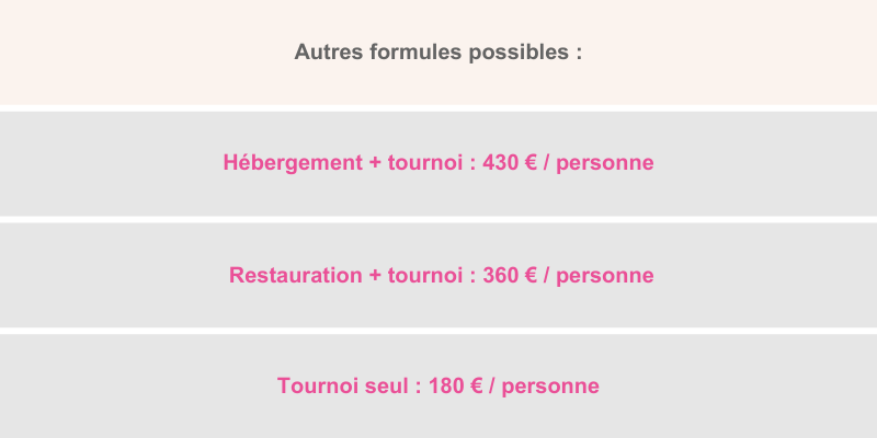 Hébergement + pension complète (du lundi au vendredi) (1)