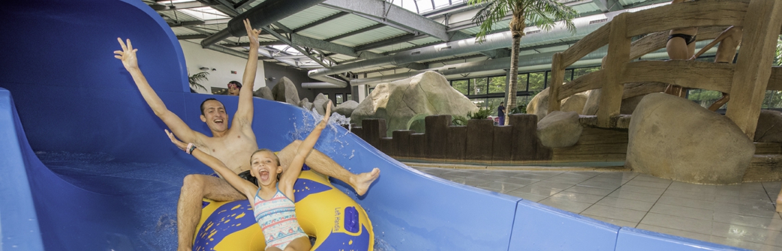 Parc avec tobbogan aquatique Camping Vendée