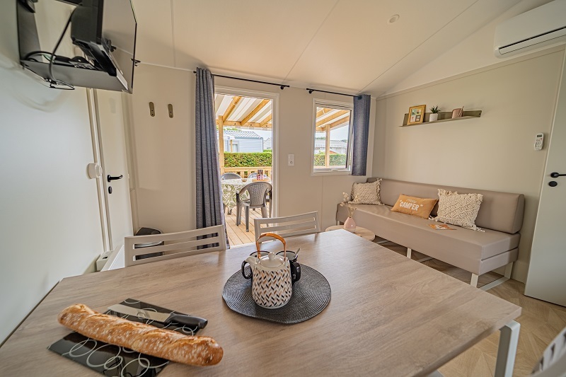 Mobil home Duo 4 personnes Camping Vendée