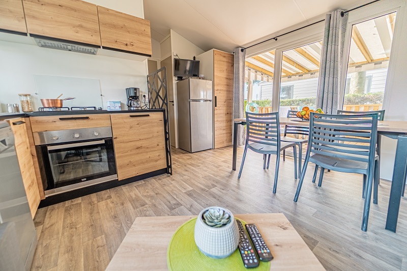 Mobil home Quattro 8 personnes Camping Vendée
