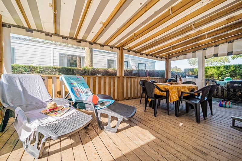 Mobil home Quattro 8 personnes Camping Vendée