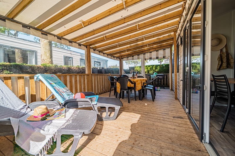 Mobil home Quattro 8 personnes Camping Vendée