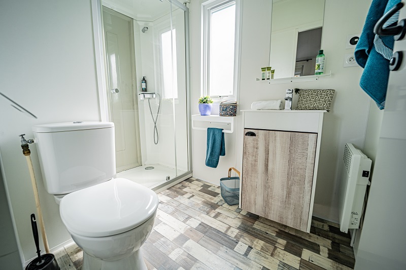 Mobil home 3 chambres jacuzzi privatif Camping 5 étoiles Vendée