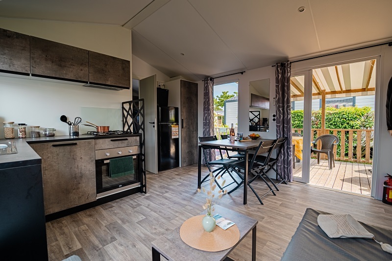 Mobil home Prestige 6/8 personnes Camping Vendée