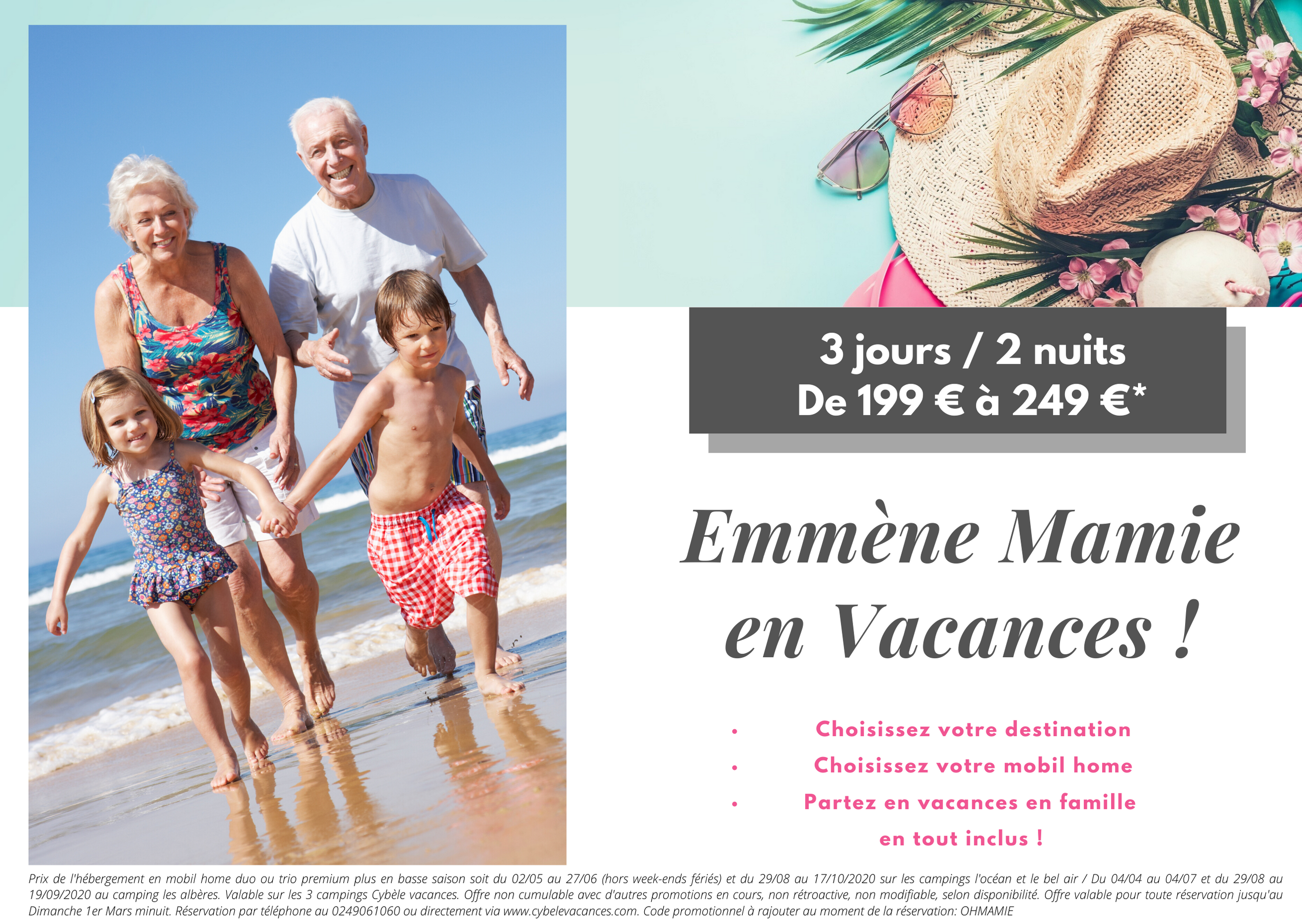 Offre fête des mères camping