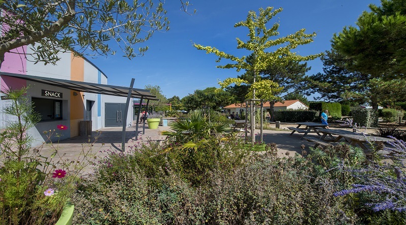 Snack camping Océan 5 étoiles Vendée