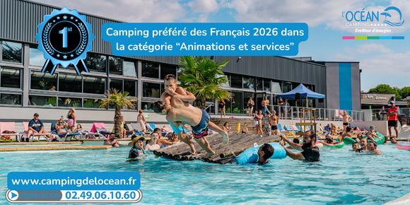 Camping préféré des français | L'Océan | Vendée