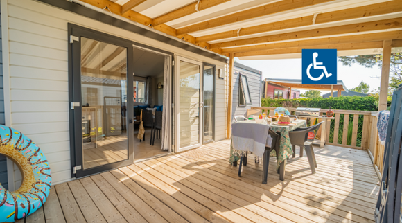 MOBIL HOME TOUT CONFORT BREM CAMPING L'OCEAN VENDEE