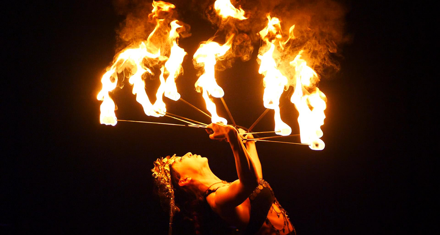 Troupe Cybele Artiste Camping en Vendée