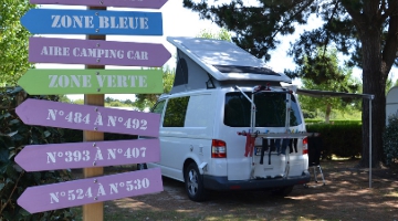 Emplacement nu Camping 5 étoiles Vendée